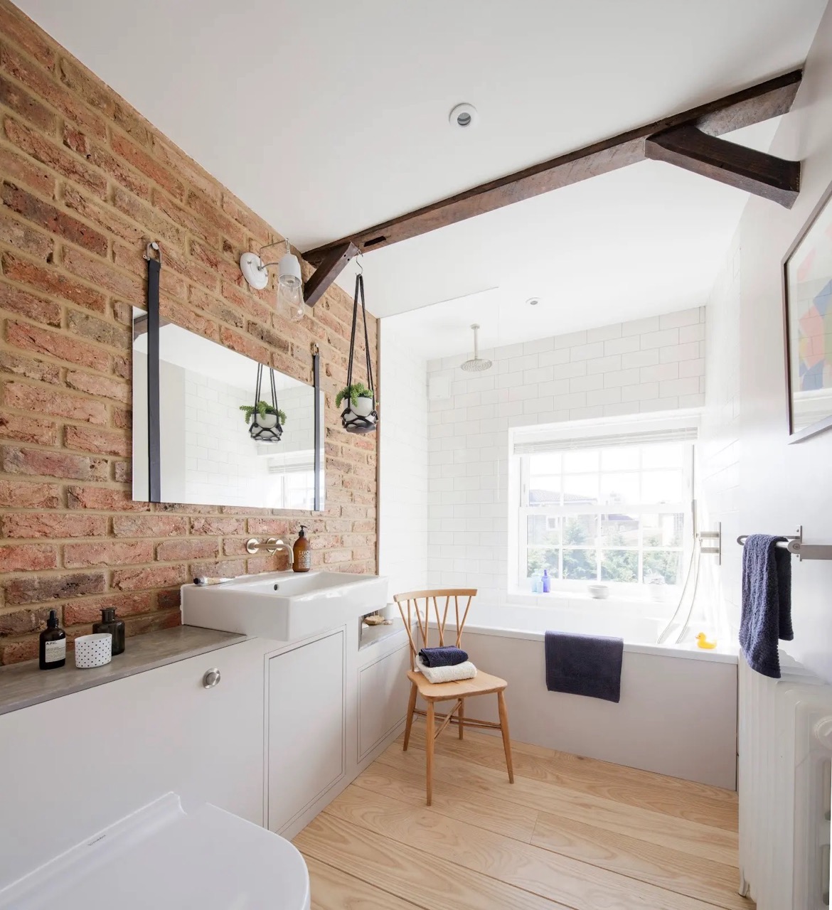Modern bathroom with quality finishes
